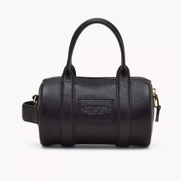 Marc Jacobs The Leather Mini Duffle Bag Black