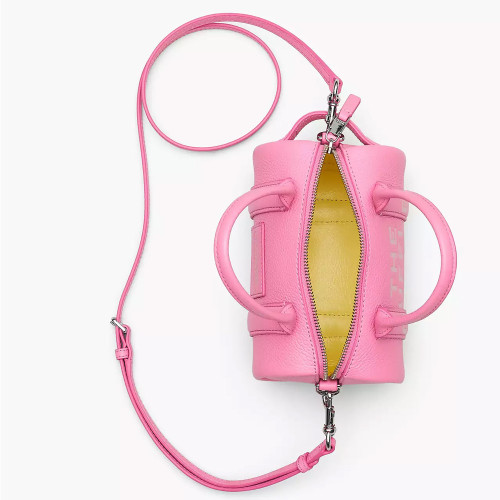 Marc Jacobs The Leather Mini Duffle Bag Petal Pink