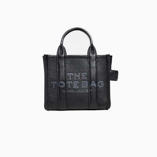 Marc Jacobs The Leather Mini Tote Bag Black