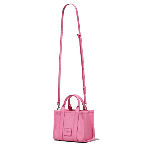 Marc Jacobs The Leather Mini Tote Bag Candy Pink