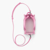 Marc Jacobs The Leather Mini Tote Bag Fluro Candy Pink