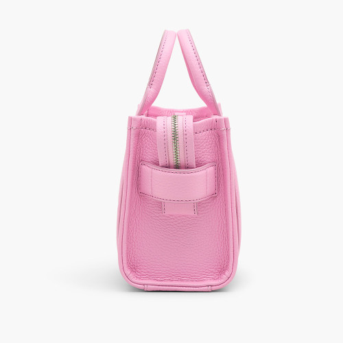 Marc Jacobs The Leather Mini Tote Bag Fluro Candy Pink