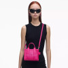 Marc Jacobs The Leather Mini Tote Bag Hot Pink