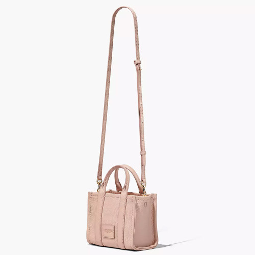Marc Jacobs The Leather Mini Tote Bag Rose
