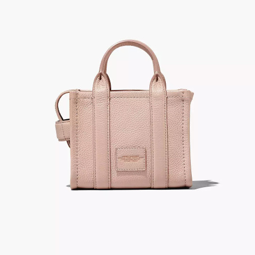 Marc Jacobs The Leather Mini Tote Bag Rose