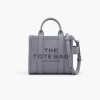 Marc Jacobs The Leather Mini Tote Bag Wolf Grey