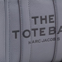 Marc Jacobs The Leather Mini Tote Bag Wolf Grey
