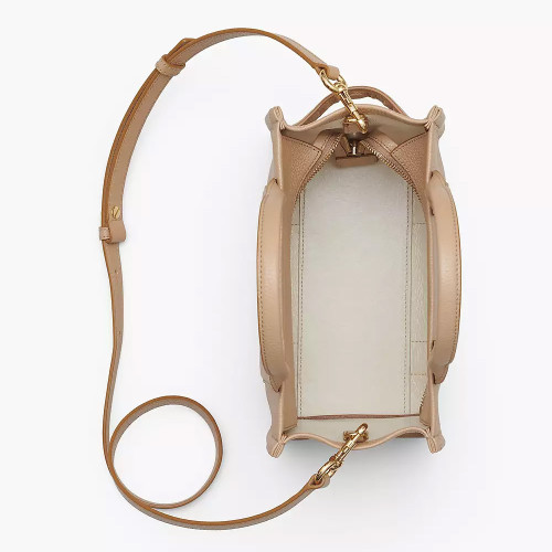 Marc Jacobs The Leather Small Tote Bag Camel