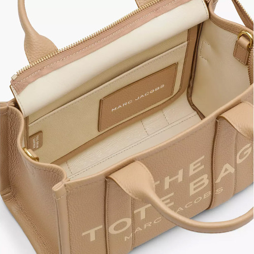 Marc Jacobs The Leather Small Tote Bag Camel