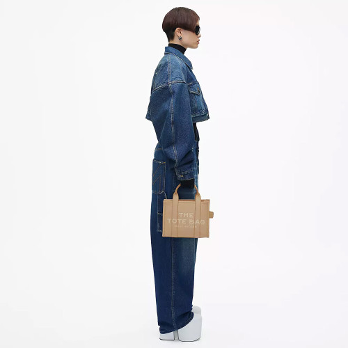 Marc Jacobs The Leather Small Tote Bag Camel