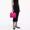 Marc Jacobs The Leather Small Tote Bag Hot Pink