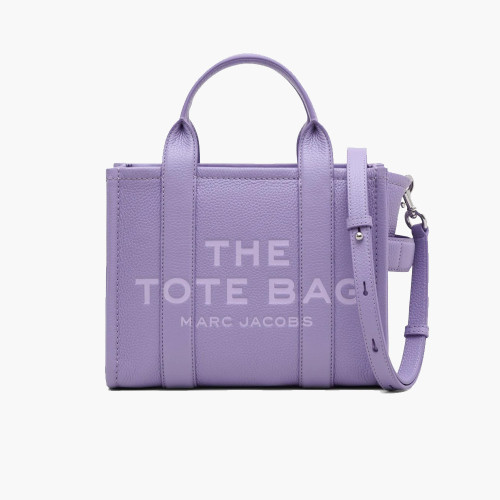 Marc Jacobs The Leather Small Tote Bag Lavander
