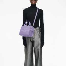 Marc Jacobs The Leather Small Tote Bag Lavander