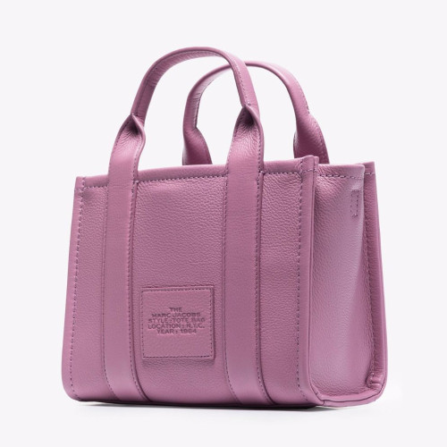 Marc Jacobs The Leather Small Tote Bag Orchid Haze