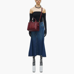 Marc Jacobs The Leather Small Tote Bag Red Cherry