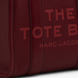 Marc Jacobs The Leather Small Tote Bag Red Cherry
