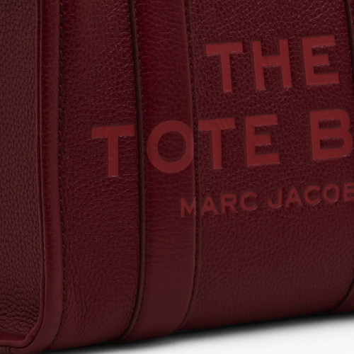 Marc Jacobs The Leather Small Tote Bag Red Cherry