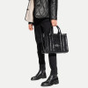Marc Jacobs The Medium Croc-Embossed Tote Bag Black