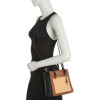 Marc Jacobs The Mini Grind Colorblock Tote Bag Chocolate Truffle