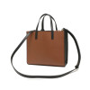 Marc Jacobs The Mini Grind Colorblock Tote Bag Chocolate Truffle