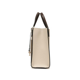 Marc Jacobs The Mini Grind Colorblock Tote Bag Iced Coffee Multi
