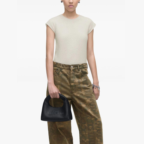 Marc Jacobs The Mini Sack Bag Tonal Black