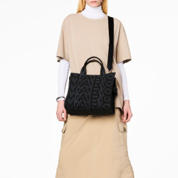 Marc Jacobs The Monogram Medium Tote Bag Black Multi