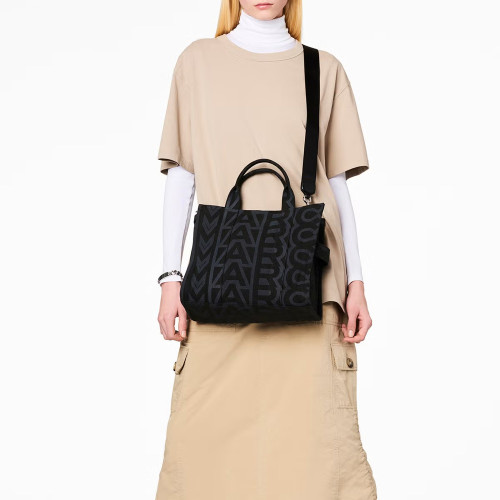 Marc Jacobs The Monogram Medium Tote Bag Black Multi