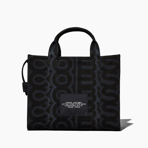 Marc Jacobs The Monogram Medium Tote Bag Black Multi