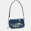 Marc Jacobs The Rip And Repair Denim Clover Bag Punk Indigo