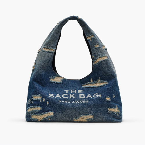 Marc Jacobs The Rip And Repair Sack Bag Punk Indigo