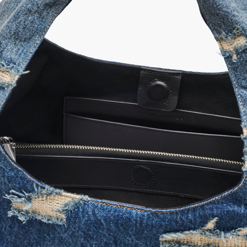 Marc Jacobs The Rip And Repair Sack Bag Punk Indigo