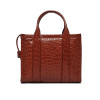 Marc Jacobs The Small Croc-Embossed Tote Bag Spice Brown