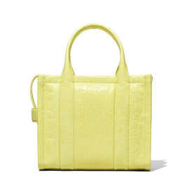 Marc Jacobs The Small Croc-Embossed Tote Bag Tender Yellow