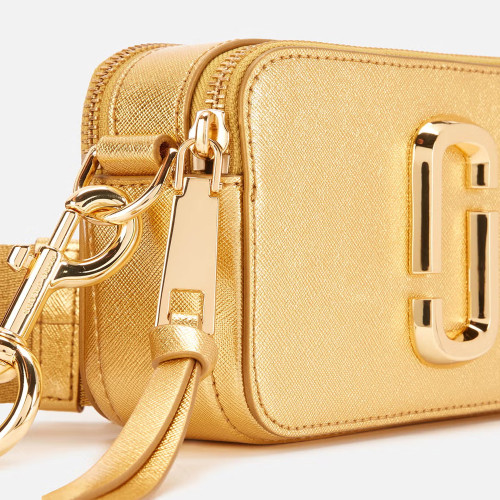 Marc Jacobs The Snapshot Dtm Metallic Gold