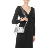 Marc Jacobs The Snapshot Metallic Stripe Silver