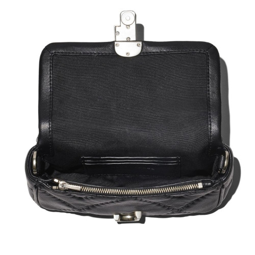 The Quilted Leather J Marc Mini Shoulder Bag