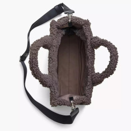 Marc Jacobs The Teddy Medium Tote Bag Grey