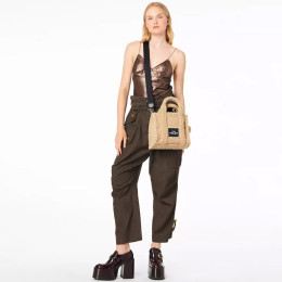 Marc Jacobs The Teddy Small Tote Bag Beige