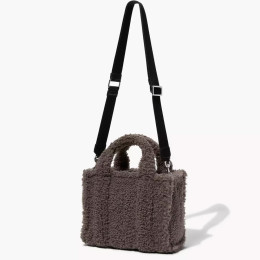Marc Jacobs The Teddy Small Tote Bag Grey