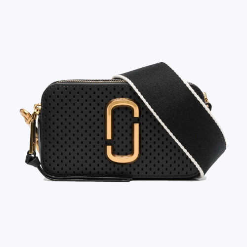 Marc Jacobs The Perforated Snapshot Black