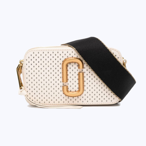 Marc Jacobs The Perforated Snapshot Tapioca