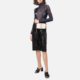 Marc Jacobs The Perforated Snapshot Tapioca