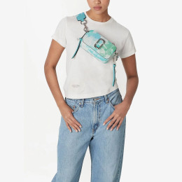 Marc Jacobs Tie Dye Snapshot Blue Multi