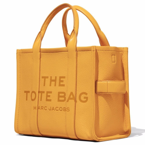 Marc Jacobs The Leather Medium Tote Bag Artisan Gold