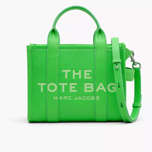 Marc Jacobs The Leather Medium Tote Bag Apple