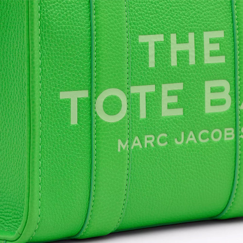 Marc Jacobs The Leather Medium Tote Bag Apple