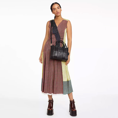 Marc Jacobs The Leather Small Tote Bag Black