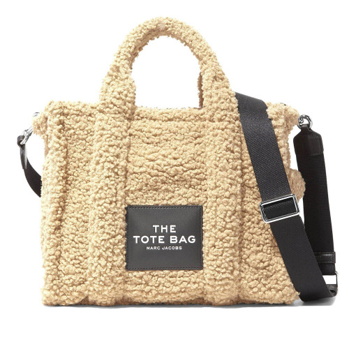 Marc Jacobs The Teddy Medium Tote Bag Beige