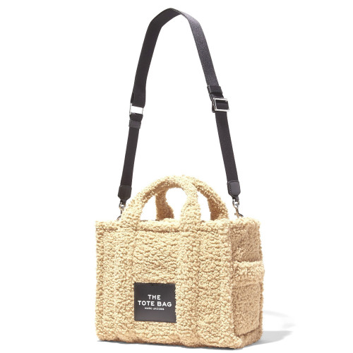 Marc Jacobs The Teddy Medium Tote Bag Beige